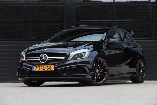 Zwart Gebruikt 2014 Mercedes A45 AMG AMG Hatchback | € 19.950 (Eerlijke prijs) - Afbeelding 1/4