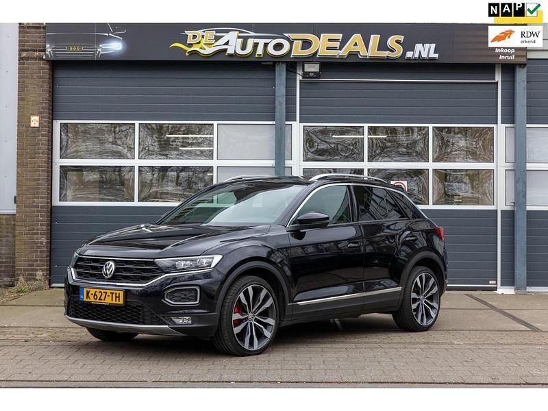 Zwart Gebruikt 2018 VW T-Roc Sport SUV | € 22.999 (Goede deal) - Afbeelding 1/4