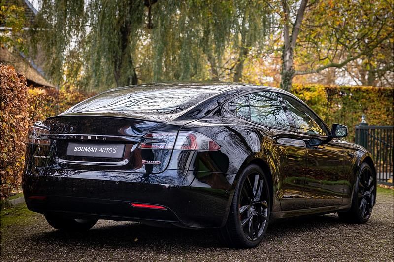 Occasion Tesla Model S Performance 500 kW (680 PK) 2018 Zwart (metallic) Hatchback