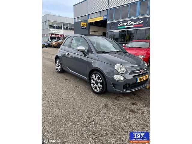 Grijs Gebruikt 2020 Fiat 500C Rockstar Cabriolet | € 11.750 (Super prijs) - Afbeelding 1/4