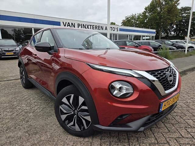 Rood Gebruikt 2023 Nissan Juke Acenta SUV | € 18.500 (Goede deal) - Afbeelding 1/4