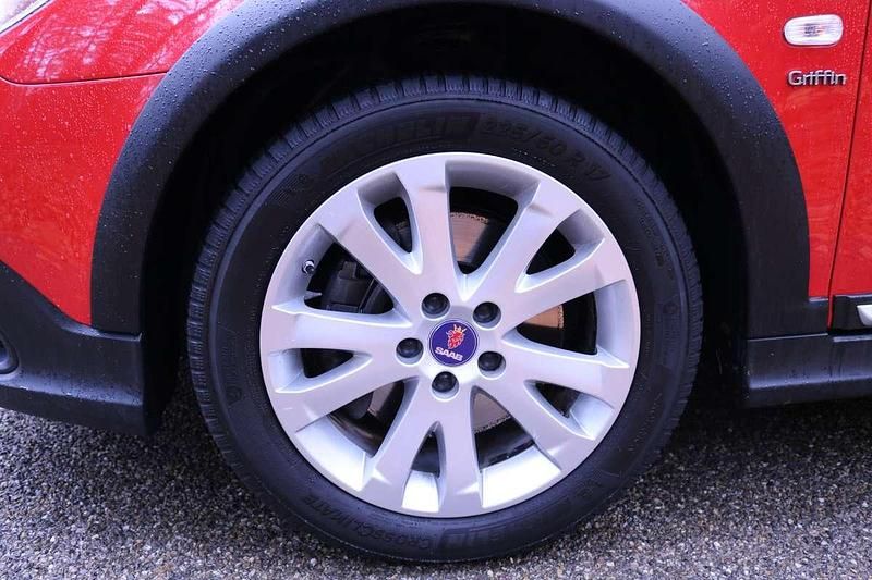 Occasion Saab 9-3X Aero 241 PK (177 kW) 2011 Rood Stationwagen