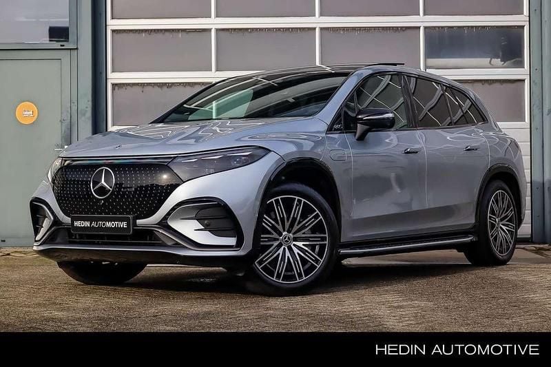 Zilver Nieuw 2025 Mercedes EQS450+ AMG line SUV | € 121.208 (Duur) - Afbeelding 1/4