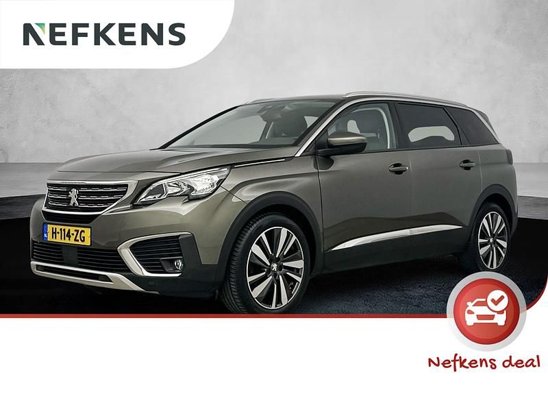 Grijs Gebruikt 2020 Peugeot 5008 Premium MPV | € 24.725 (Eerlijke prijs) - Afbeelding 1/4