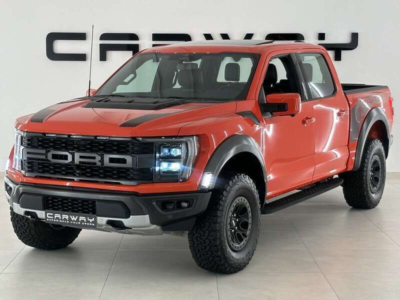Oranje Gebruikt 2024 Ford F-150 Raptor Pickup | € 92.900 (Super prijs) - Afbeelding 1/4