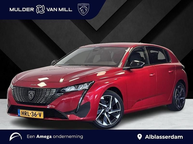 Rood Gebruikt 2024 Peugeot 308 Allure Hatchback | € 25.995 (Eerlijke prijs) - Afbeelding 1/4