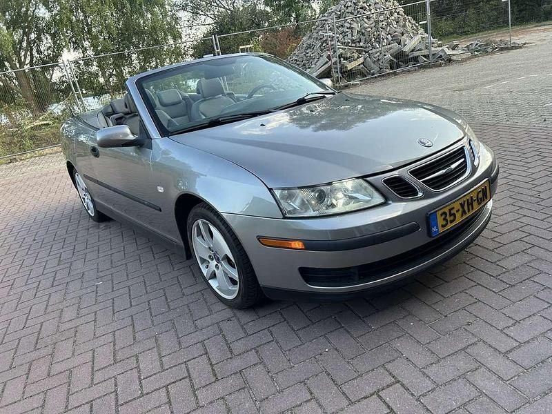 Grijs Gebruikt 2006 Saab 9-3 Cabriolet Linear Cabriolet | € 5.500 - Afbeelding 1/4