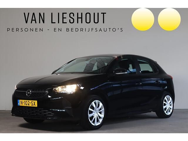 Zwart Gebruikt 2021 Opel Corsa-e Edition Hatchback | € 14.450 (Eerlijke prijs) - Afbeelding 1/4