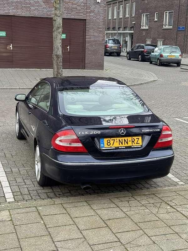 Occasion Mercedes CLK200 Elegance 163 PK (119 kW) 2004 Blauw Coupé