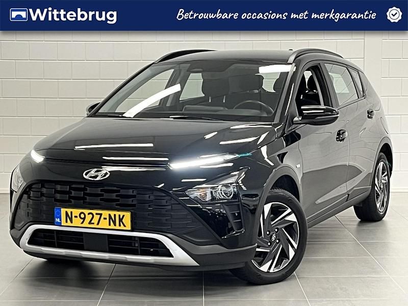 Zwart Gebruikt 2021 Hyundai Bayon Comfort SUV | € 16.925 (Eerlijke prijs) - Afbeelding 1/3