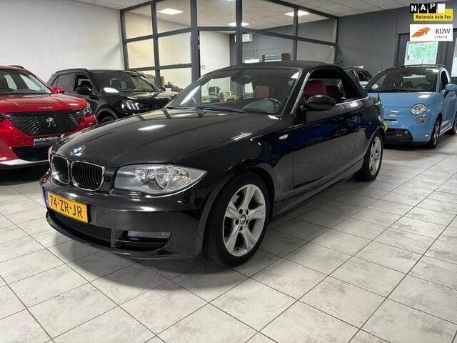 Occasion BMW 120 Cabriolet Executive 170 PK (125 kW) 2008 Zwart Cabriolet