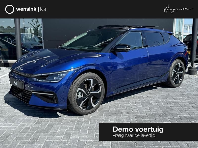 Blauw Gebruikt 2024 Kia EV6 4 SUV | € 46.935 (Duur) - Afbeelding 1/4