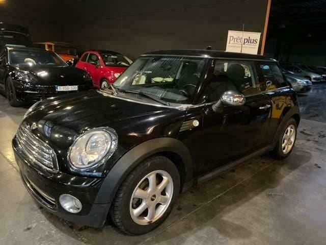 Zwart Gebruikt 2009 Mini ONE Hatchback | € 5.490 (Iets duurder) - Afbeelding 1/4