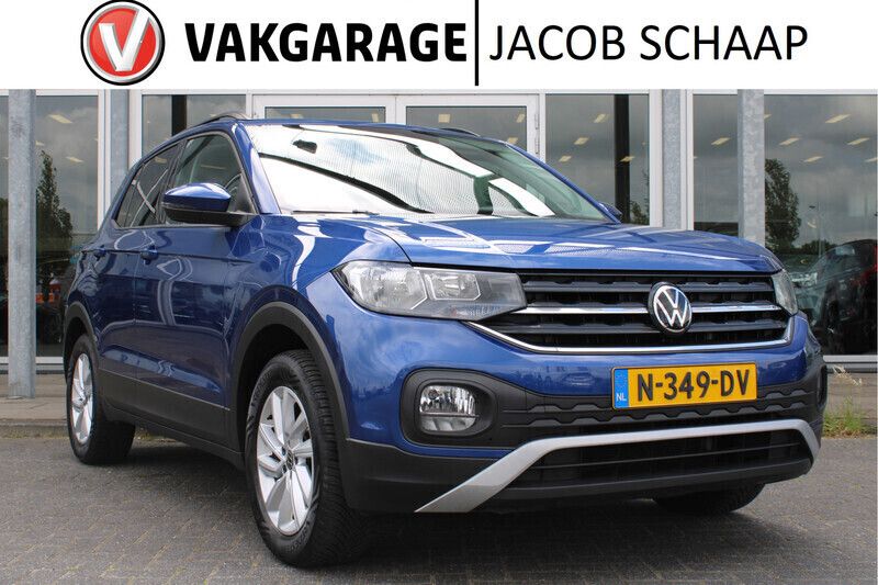 Blauw, metallic lak Gebruikt 2021 VW T-Cross Life SUV | € 19.400 (Goede deal) - Afbeelding 1/4