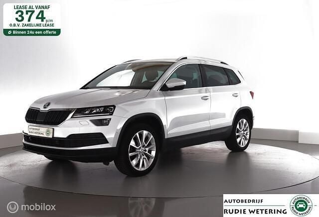 Wit Gebruikt 2021 Skoda Karoq Business Line SUV | € 27.950 (Super prijs) - Afbeelding 1/4