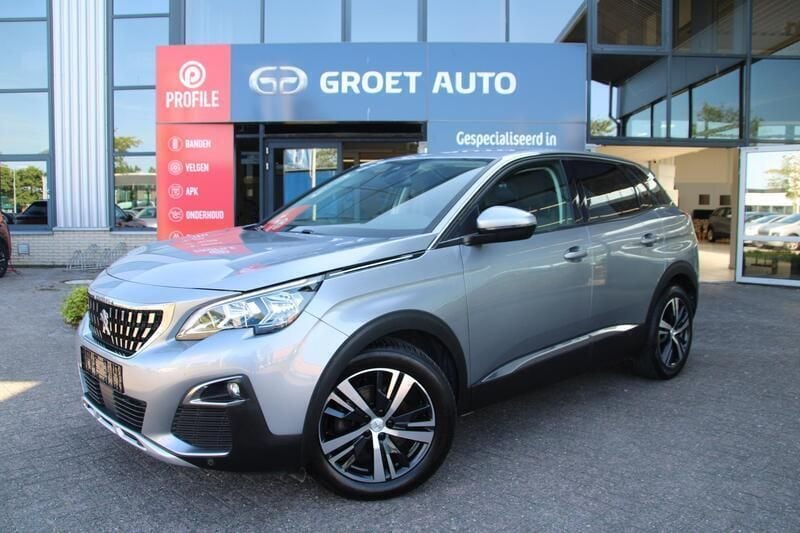 Grijs Gebruikt 2020 Peugeot 3008 Allure SUV | € 19.550 (Eerlijke prijs) - Afbeelding 1/4
