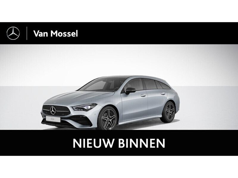 Zilver Nieuw 2025 Mercedes CLA180 Shooting Brake AMG line Stationwagen | € 58.952 - Afbeelding 1/3