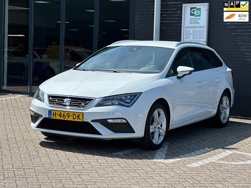 Wit Gebruikt 2020 Seat Leon FR Stationwagen | € 14.495 (Goede deal) - Afbeelding 1/4