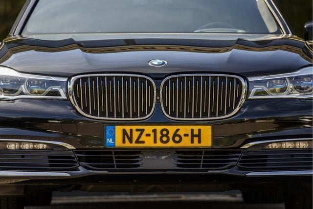Occasion BMW 740 Executive 320 PK (235 kW) 2016 Zwart, metallic lak Sedan