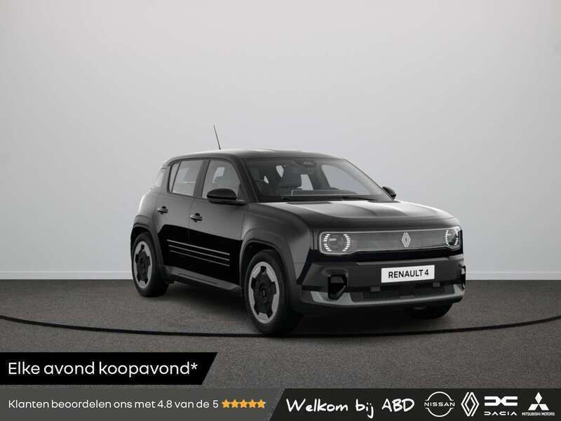 Zwart Nieuw 2025 Renault 4 E-Tech Evolution SUV | € 33.265 (Goede deal) - Afbeelding 1/4