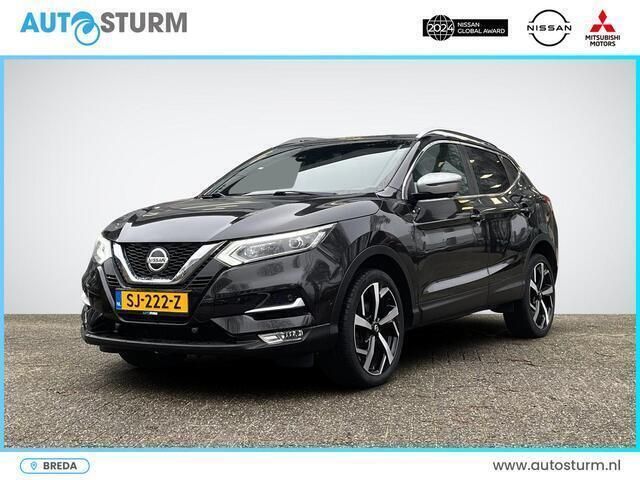 Zwart, metallic lak Gebruikt 2018 Nissan Qashqai Tekna+ SUV | € 17.980 (Iets duurder) - Afbeelding 1/4