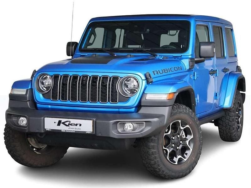 Blauw Gebruikt 2022 Jeep Wrangler Unlimited Rubicon SUV | € 66.500 (Eerlijke prijs) - Afbeelding 1/4