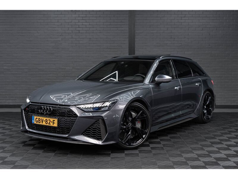 Grijs Gebruikt 2020 Audi RS6 Stationwagen | € 104.900 (Eerlijke prijs) - Afbeelding 1/4