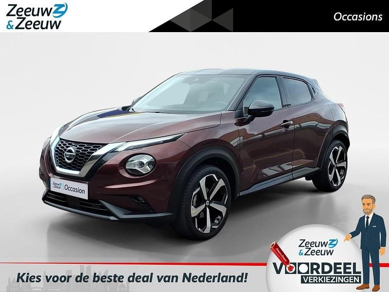 Burgundy Gebruikt 2020 Nissan Juke SUV | € 17.395 (Eerlijke prijs) - Afbeelding 1/4