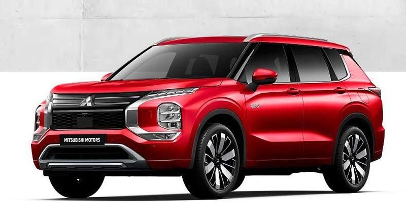 Rood Nieuw 2025 Mitsubishi Outlander P-HEV Instyle SUV | € 55.390 (Goede deal) - Afbeelding 1/1