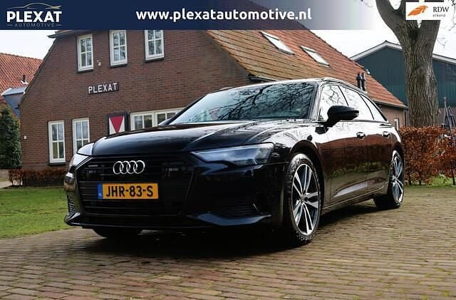 Zwart (metallic) Occasion 2019 Audi A6 Sport Stationwagen | € 26.945 (Super prijs) - Afbeelding 1/4