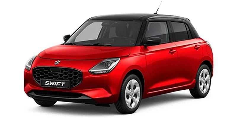 Rood Nieuw 2024 Suzuki Swift Hatchback | € 26.088 (Eerlijke prijs) - Afbeelding 1/1
