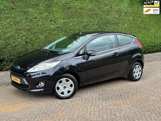 Occasion Ford Fiesta Titanium 82 PK (60 kW) 2008 Zwart Hatchback