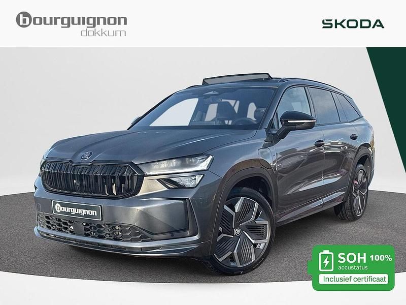 Zwart Nieuw 2025 Skoda Kodiaq Business Line SUV | € 52.990 (Goede deal) - Afbeelding 1/4