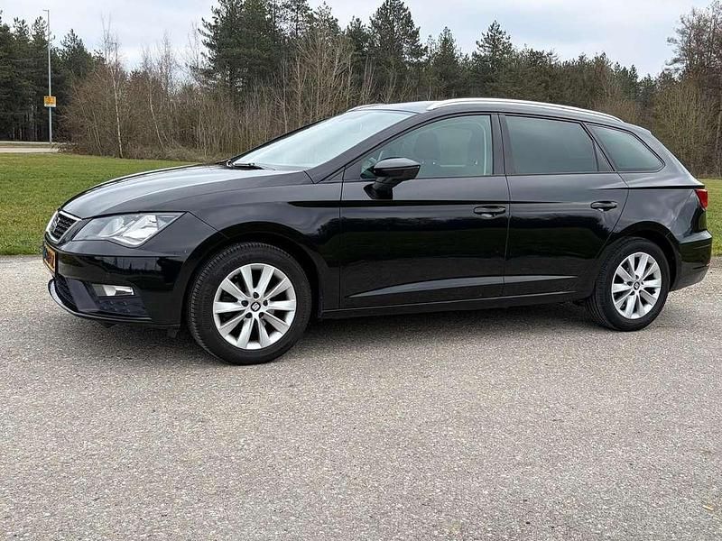 Occasion Seat Leon Style 110 PK (80 kW) 2017 Zwart Stationwagen