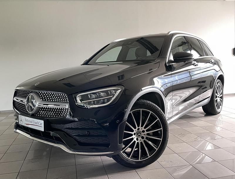 Occasion Mercedes GLC300e AMG line 2021 Zwart SUV