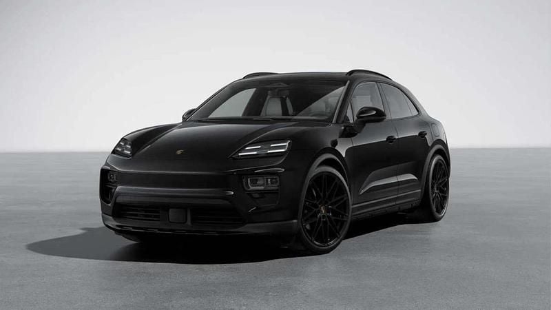 Zwart Nieuw 2025 Porsche Macan SUV | € 106.441 (Super prijs) - Afbeelding 1/4