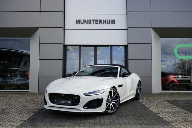 Crystal grey (grijs metallic) Nieuw 2024 Jaguar F-Type R Cabriolet | € 199.450 - Afbeelding 1/4