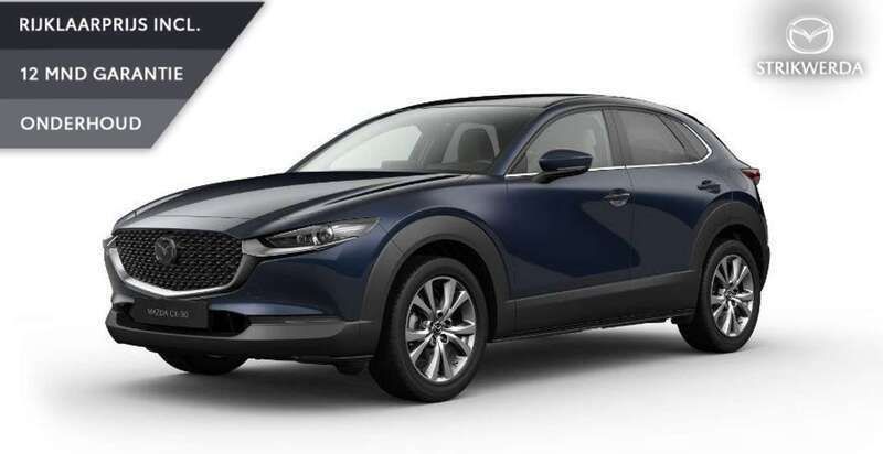 Blauw Nieuw 2025 Mazda CX-30 Takumi-Line SUV | € 46.995 (Duur) - Afbeelding 1/1