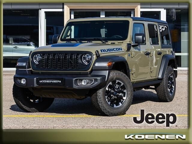 Groen, andere lak Nieuw 2025 Jeep Wrangler Rubicon SUV | € 92.900 (Eerlijke prijs) - Afbeelding 1/4