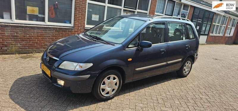 Blauw Gebruikt 2000 Mazda Premacy Exclusive MPV | € 2.450 - Afbeelding 1/4