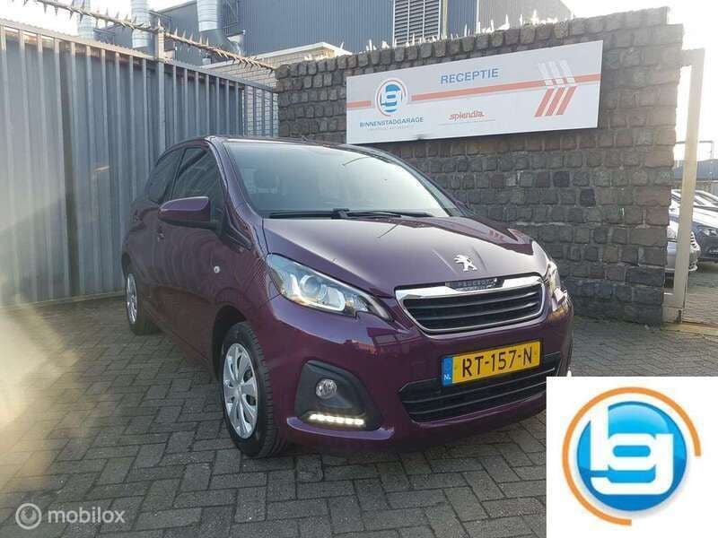 Paars Gebruikt 2018 Peugeot 108 Active Hatchback | € 7.950 (Eerlijke prijs) - Afbeelding 1/4