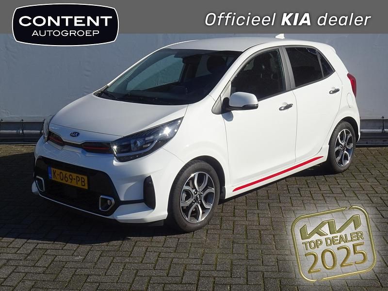 Clear white Gebruikt 2021 Kia Picanto GT-Line Hatchback | € 13.440 (Goede deal) - Afbeelding 1/4