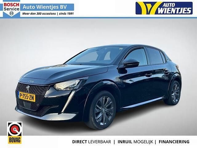 Zwart Occasion 2021 Peugeot e-208 Allure Hatchback | € 10.250 (Goede deal) - Afbeelding 1/4