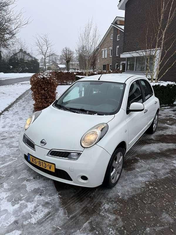 Occasion Nissan Micra 65 PK (47 kW) 2009 Wit Hatchback