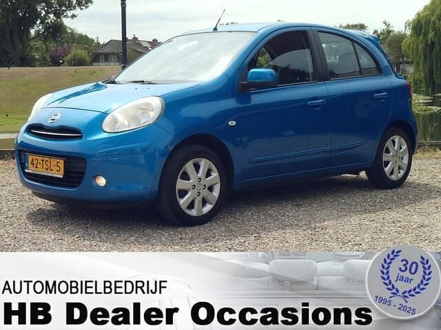 Blauw Gebruikt 2012 Nissan Micra S Hatchback | € 3.550 (Eerlijke prijs) - Afbeelding 1/4