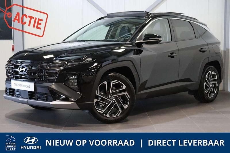 Zwart Nieuw 2025 Hyundai Tucson Premium SUV | € 53.133 - Afbeelding 1/4