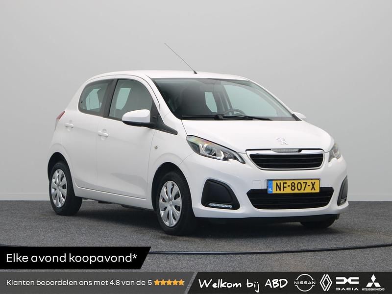 Wit Gebruikt 2015 Peugeot 108 Active Hatchback | € 5.945 (Goede deal) - Afbeelding 1/3