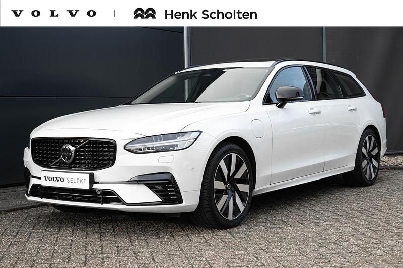 Wit Gebruikt 2024 Volvo V90 Ultra Stationwagen | € 54.950 (Duur) - Afbeelding 1/3