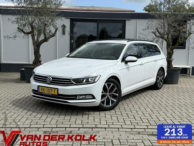 Wit Gebruikt 2017 VW Passat Highline Stationwagen | € 14.885 (Goede deal) - Afbeelding 1/4