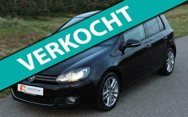 Zwart Gebruikt 2010 VW Golf VI Highline Hatchback | € 8.745 (Duur) - Afbeelding 1/4
